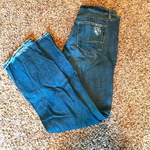 Womens gap button fly jeans.